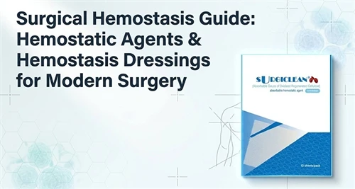 Vodič za hiruršku hemostazu: hemostatska sredstva i zavoji za hemostazu za mo...